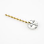 Чашка шток откидной, алюминий