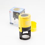 GRM 46042 Hummer - Оснастка для печати в боксе, корпус ABS, жёлтый глянец, д.42 мм.