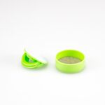 ​​​Ручная оснастка для круглой печати. С клеевым слоем и улучшенным штемпельным материалом для микротекста, д. 40 мм. Цвет зелёный.