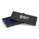 Сменная штемпельная подушка GRM 4913 P3 синяя с чёрной крышкой