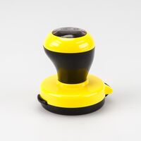 GRM HR40 - ручная оснастка для печати с подушкой д.40 мм ЖЕЛТЫЙ корпус