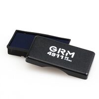 Сменная штемпельная подушка GRM 4911 P3, аналог Trodat  6/4911 P3, синяя с крышкой