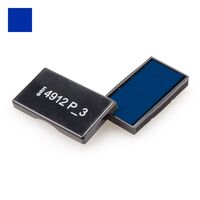 Сменная штемпельная подушка GRM 4912 P3, аналог Ideal 4912, синяя