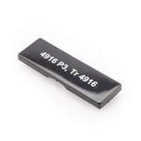 Сменная штемпельная подушка GRM 4916 P3, аналог Trodat 4916, чёрная крышка