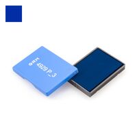 Синяя сменная штемпельная подушка GRM 4929 P3. Аналог Trodat 6/4929