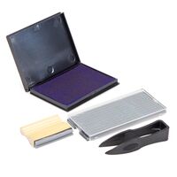 Комплект для самостоятельного набора штампов для маркировки размером 40х10 мм, 1 строка текста.