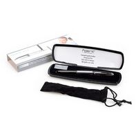 HERI 8521 ГЕЛЕВАЯ ручка-штамп ЧЕРНЫЙ лакированный корпус + футляр