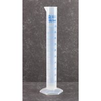 Мерный цилиндр с носиком и объемной шкалой, 100 мл