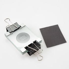 Стеклянная рамка с ограничителями, для засветке в мобильной экспо-камере, формат А8