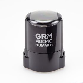 Автоматическая оснастка для печати - GRM 46040 Hummer ABS, д. 40 мм, чёрный в боксе