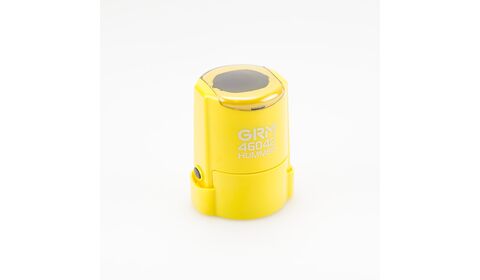 GRM 46042 Hummer - Оснастка для печати в боксе, корпус ABS, жёлтый глянец, д.42 мм.