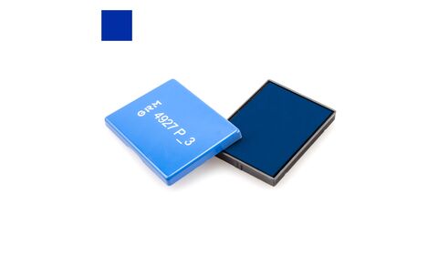 Сменная штемпельная подушка GRM 4927 P3 синяя