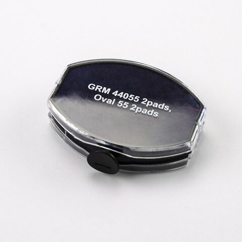 GRM 44055 2 Pads Hummer двухстороняя сменная штемпельная подушка, прозрачная крышка