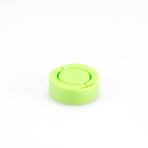 ВЫБОР Ручная ЗЕЛЕНАЯ ПЛОСКАЯ оснастка д.40 мм для круглой печати с клеевым слоем и штемпельным материалом