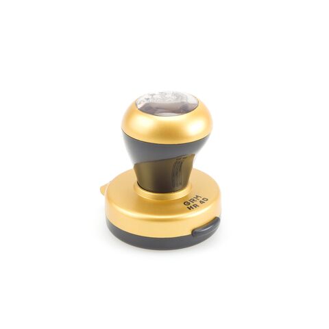 GRM HR40 - ручная оснастка для печати с подушкой, золотистый корпус