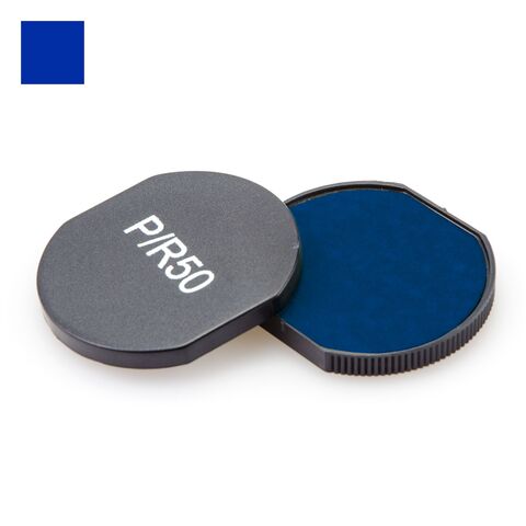 Сменная штемпельная подушка синего цвета GRM 46050 Hummer, для автоматических печатей GRM 46050 Hummer, Колоп R50. Аналог E/R50.