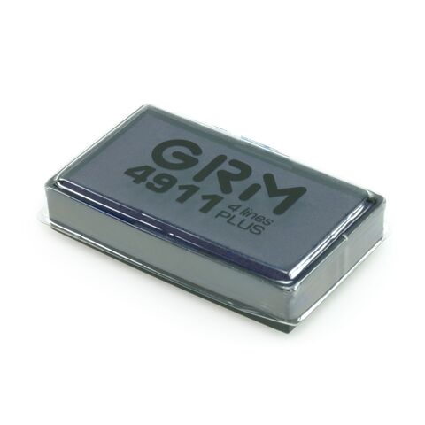 Штемпельная подушка для GRM 4911 Plus, GRM 20 Plus, синяя с прозрачной крышкой