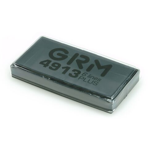 Штемпельная подушка для GRM 4913 Plus, GRM 40 Plus, синяя с прозрачной крышкой