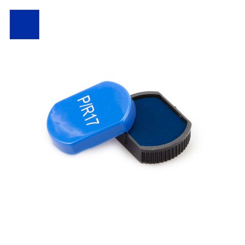 GRM R17 Office офисная сменная штемпельная подушка для автоматических печатей. Аналог Colop E/R17. Синяя