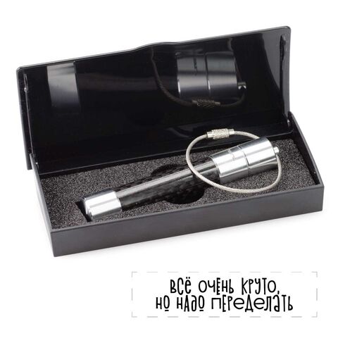 8GB21USB флешка Heri 8 GB в футляре с готовым штампом «Все очень круто, но надо переделать»